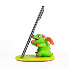 Figurine Support Téléphone "Bébé Dragon"