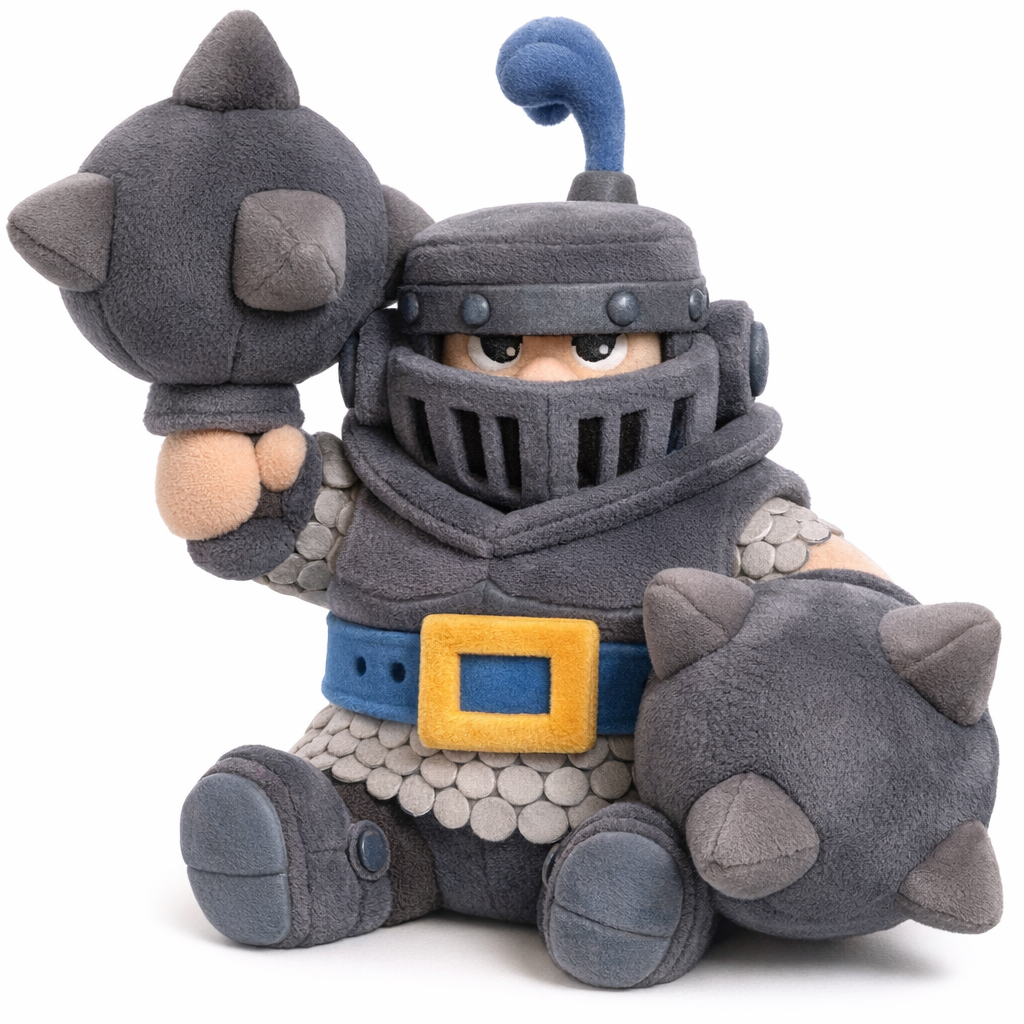 Peluche Méga Chevalier Légendaire -